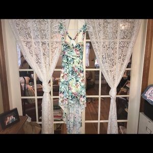 Forever21 high-low floral dress (S)